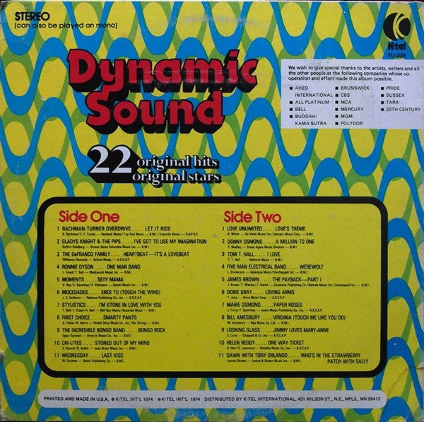 Various - Dynamischer Sound (LP) 49306