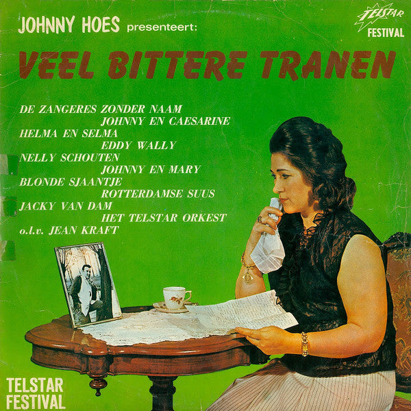 Zangeres Zonder Naam - Veel Bittere Tranen (LP) 42197 Vinyl LP Vinyl Goed / Hoes Goed