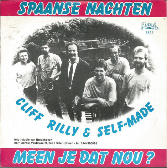 Cliff Rilly & Selfmade Group - Spaanse Nachten 36581 Vinyl Singles Vinyl Goed / Hoes Goed