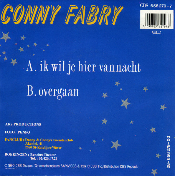 Conny Fabry - Ich will dich heute Abend hier haben 40283