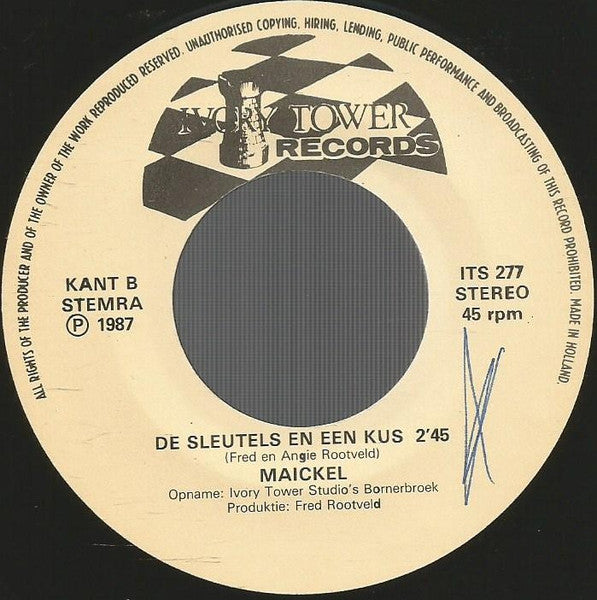 Maickel - De Cowboy Medley 15493 Vinyl Singles Vinyl Goed / Hoes Goed