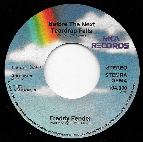 Freddy Fender - Across The Borderline 03901