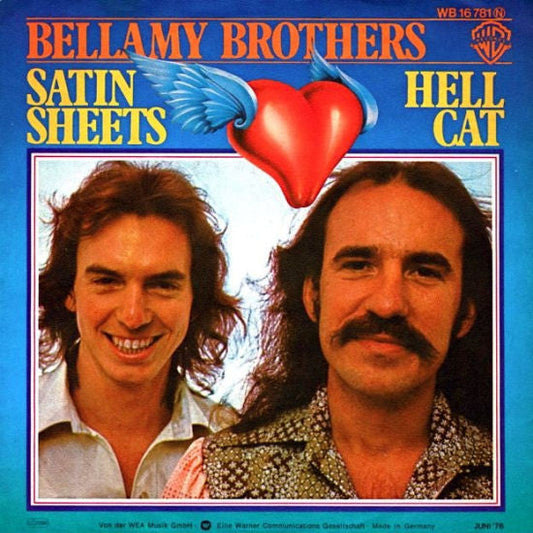 Bellamy Brothers - Satin Sheets 12697 Vinyl Singles Vinyl Goed / Hoes Goed