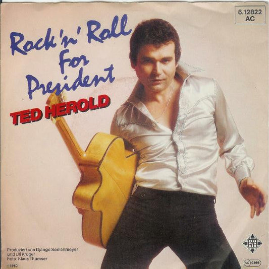 Ted Herold - Rock 'n' Roll For President 39448 Vinyl Singles Vinyl Goed / Hoes Goed