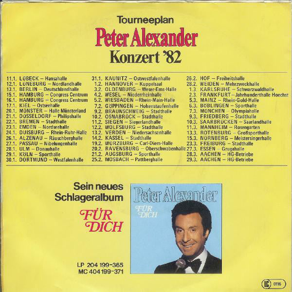 Peter Alexander - Der Papa Wird's Schon Richten 06301 Vinyl Singles Vinyl Goed / Hoes Goed