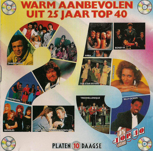 Various - Warm Aanbevolen Uit 25 Jaar Top 40 (CD) 70547 Compact Disc Goede Staat