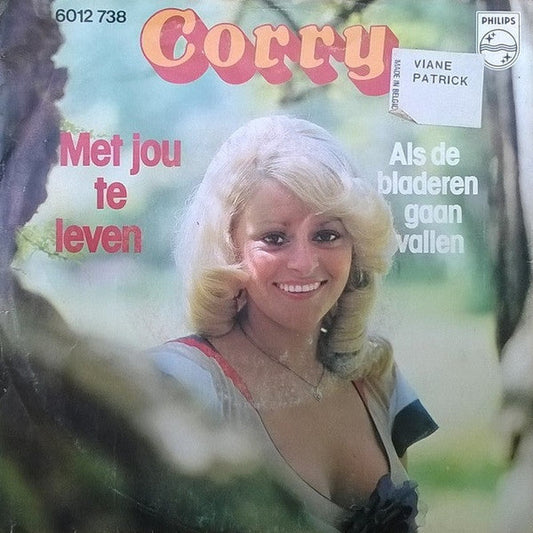 Corry - Met Jou Te Leven 28705 Vinyl Singles Vinyl Goed / Hoes Goed