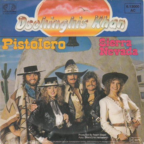 Dschinghis Khan - Pistolero 06430 Vinyl Singles Vinyl Goed / Hoes Goed