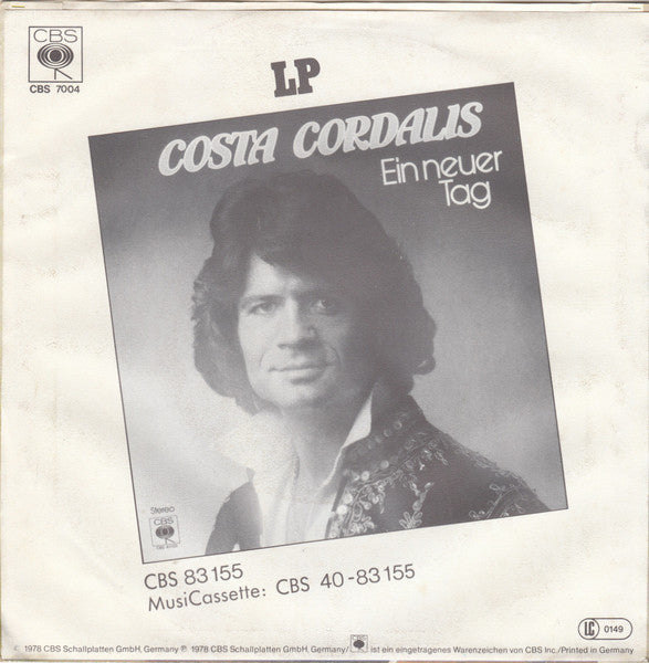 Costa Cordalis - Was Nun Kleiner Mann 31320 Vinyl Singles Vinyl Goed / Hoes Goed