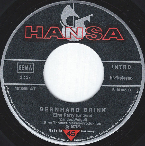 Bernhard Brink - Wenn Aus Freundschaft Liebe Wird 31246