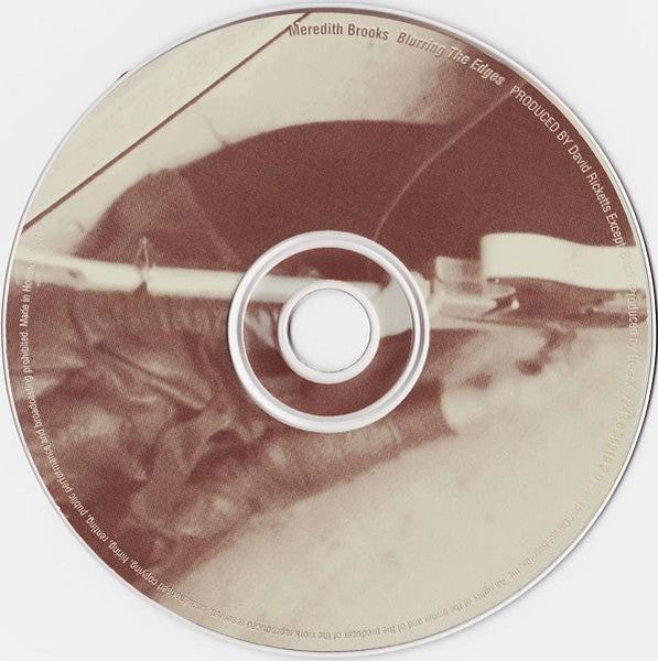 Meredith Brooks - Blurring The Edges (CD) 70728 Compact Disc Goede Staat