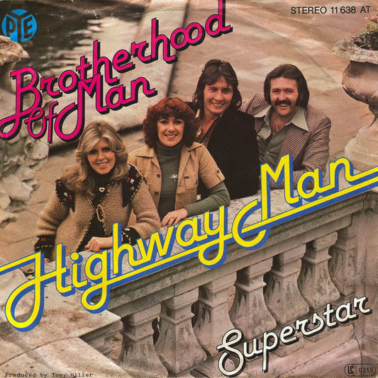 Brotherhood Of Man - Highway Man 12205 Vinyl Singles Vinyl Goed / Hoes Goed