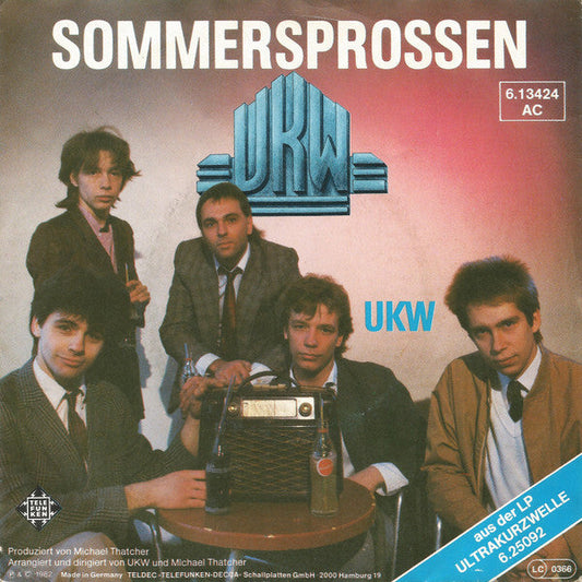 UKW - Sommersprossen 43241 Vinyl Singles Vinyl Goed / Hoes Goed