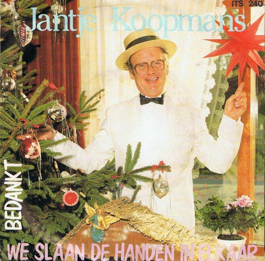Jantje Koopmans - We Slaan De Handen In Elkaar 18042 Vinyl Singles Vinyl Goed / Hoes Goed
