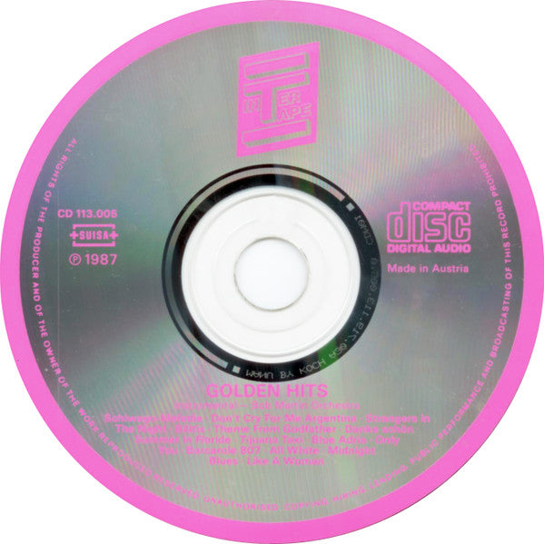 Bob Martin Orchestra - Golden Hits Instrumental (CD) 70468 Compact Disc Goede Staat