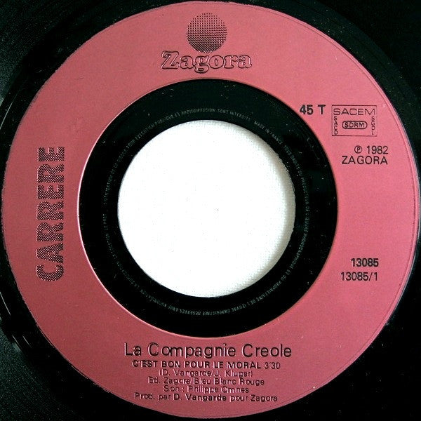 La Compagnie Créole - C'est Bon Pour Le Moral 14095 Vinyl Singles Vinyl Goed / Hoes Goed