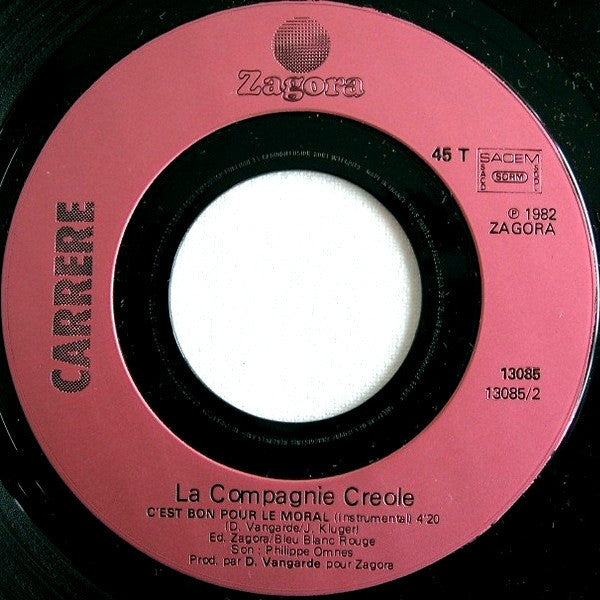 La Compagnie Créole - C'est Bon Pour Le Moral 14095 Vinyl Singles Vinyl Goed / Hoes Goed