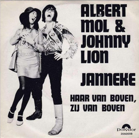Albert Mol & Johnny Lion - Janneke 27158 Vinyl Singles Vinyl Goed / Hoes Goed