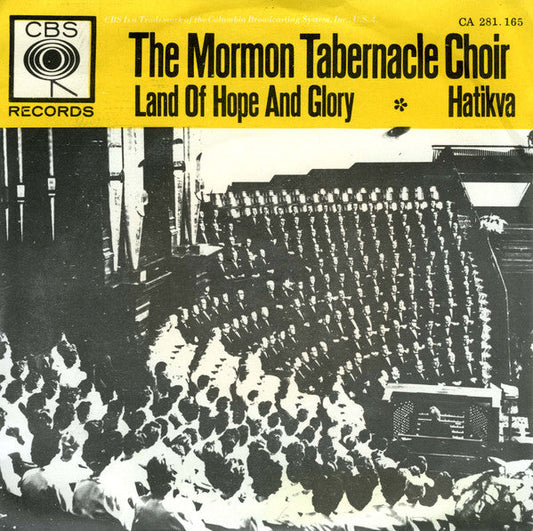 Mormon Tabernacle Choir - Land Of Hope And Glory 17125 Vinyl Singles Vinyl Goed / Hoes Goed