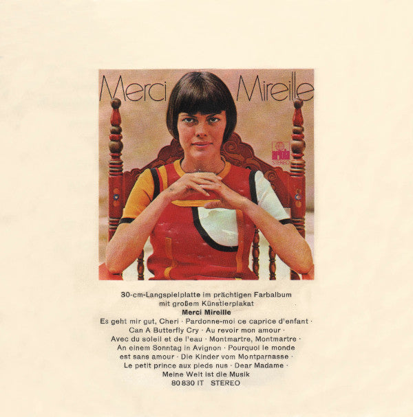 Mireille Mathieu - Der Pariser Tango 15031 Vinyl Singles Vinyl Goed / Hoes Goed