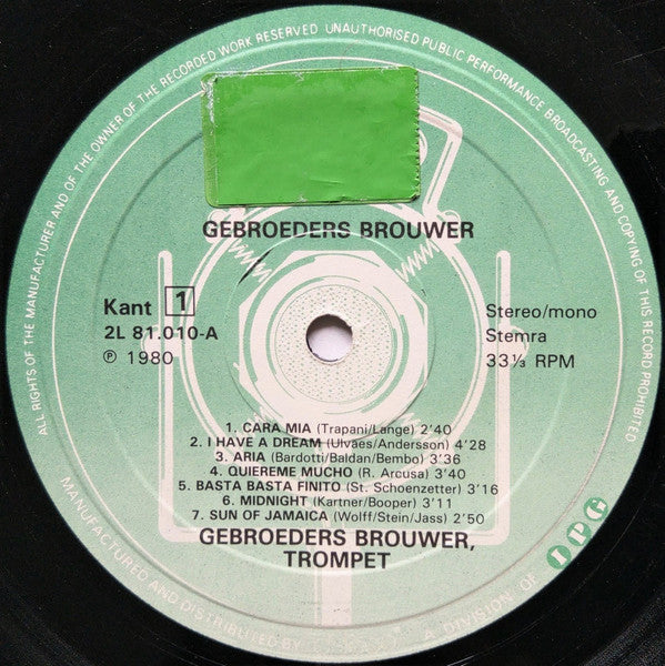 Gebroeder Brouwer - Romantiek & Gezelligheid (LP) 48884