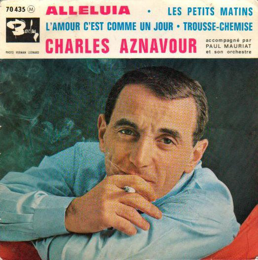 Charles Aznavour Accompagné Par Paul Mauriat Et Son Orchester – Alleluia (EP) 20017