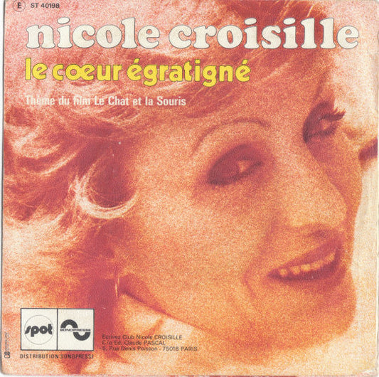 Nicole Croisille - Je Ne Suis Que L'amour 35800 Vinyl Singles Vinyl Goed / Hoes Goed