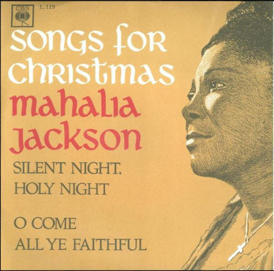 Mahalia Jackson - Silent Night Holy Night 07007 Vinyl Singles Vinyl Goed / Hoes Goed