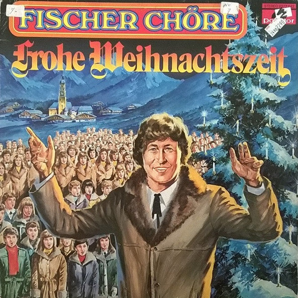 Fischer Chöre - Frohe Weihnachtszeit (LP) 45278 Vinyl LP Vinyl Goed / Hoes Goed