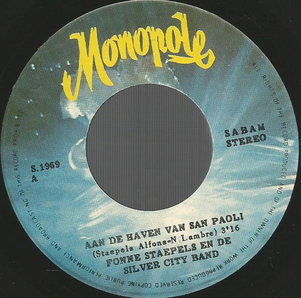 Fonne Staepels And The The Silver City Band - At The Port Of San Paoli 31447