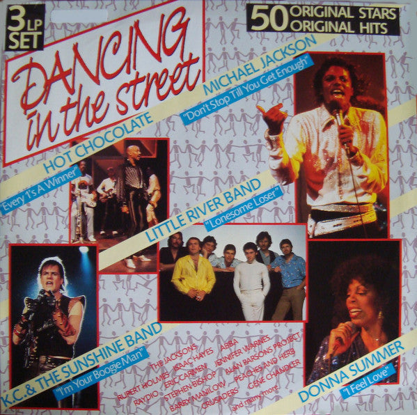 Various - Dancing In The Street (LP) 48933 Vinyl LP Vinyl Goed / Hoes Goed