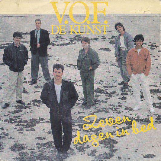V.O.F. De Kunst - Zeven Dagen In Bed 14944 Vinyl Singles Vinyl Goed / Hoes Goed