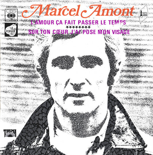 Marcel Amont - L'amour Ça Fait Passer Le Temps 26805 Vinyl Singles Vinyl Goed / Hoes Goed