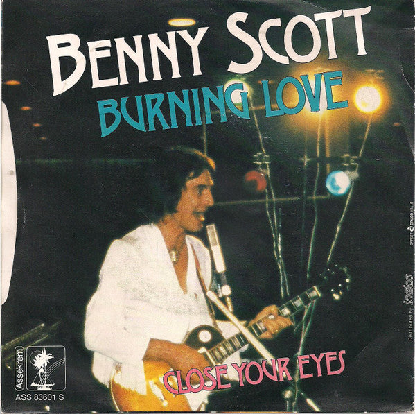 Benny Scott - Burning Love 30425 Vinyl Singles Vinyl Goed / Hoes Goed