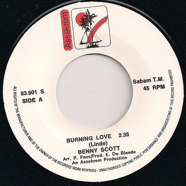 Benny Scott - Burning Love 30425