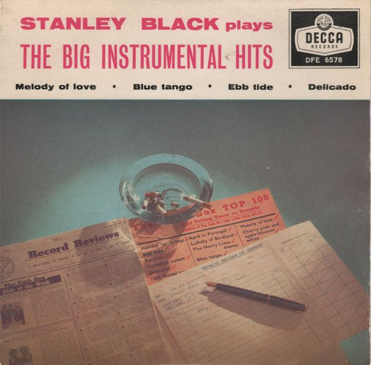 Stanley Black & His Orchestra - Stanley Black Plays The Big Instrumental Hits 37377 Vinyl Singles EP Vinyl Goed / Hoes Goed