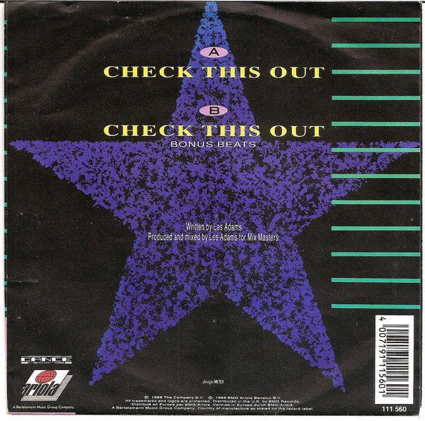 L.A. Mix - Check This Out 22802 Vinyl Singles Vinyl Goed / Hoes Goed