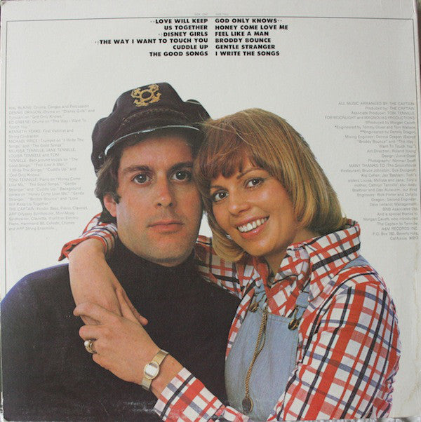 Captain & Tennille - Love Will Keep Us Together (LP) Vinyl LP Vinyl Zeer Goed / Hoesje Goed "VINYLSINGLES.NL"