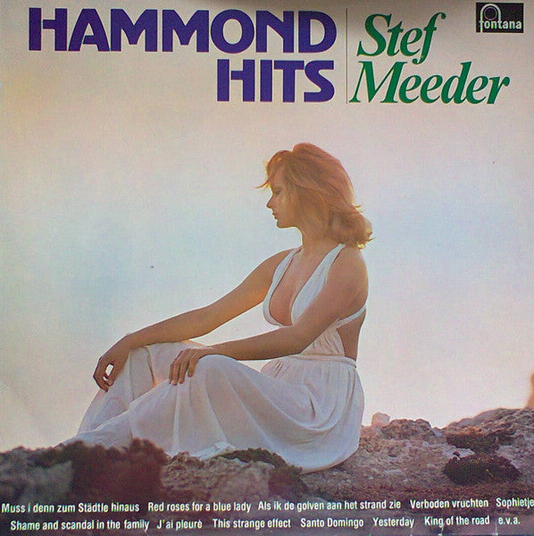 Stef Meeder - Hammond Hits (LP) 50610 Vinyl LP Vinyl Goed / Hoes Goed