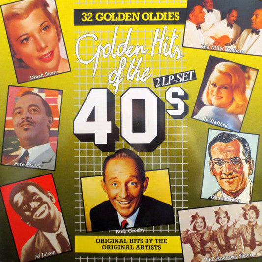 Various - Golden Hits Of The 40s (LP) 51584 Vinyl LP Dubbel Vinyl Goed / Hoes Goed
