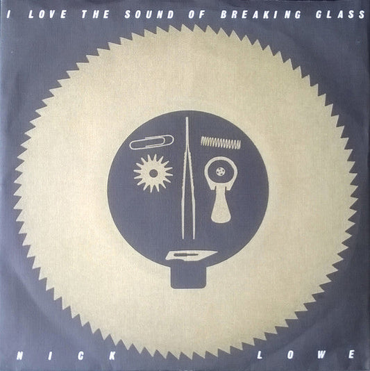 Nick Lowe - I Love The Sound Of Breaking Glass 26299 Vinyl Singles Vinyl Goed / Hoes Goed