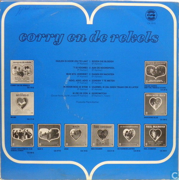 Corry And The Rekels – Viele Liebe von ... Corry And The Rekels (LP) 49403