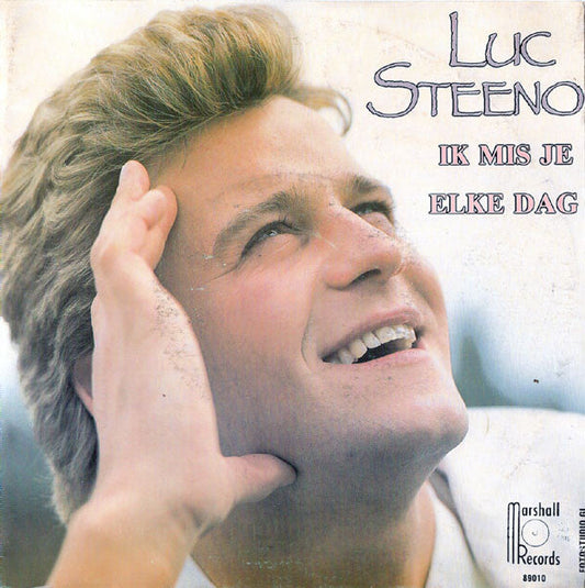 Luc Steeno - Ik Mis Je Elke Dag 40913 Vinyl Singles Vinyl Goed / Hoes Goed