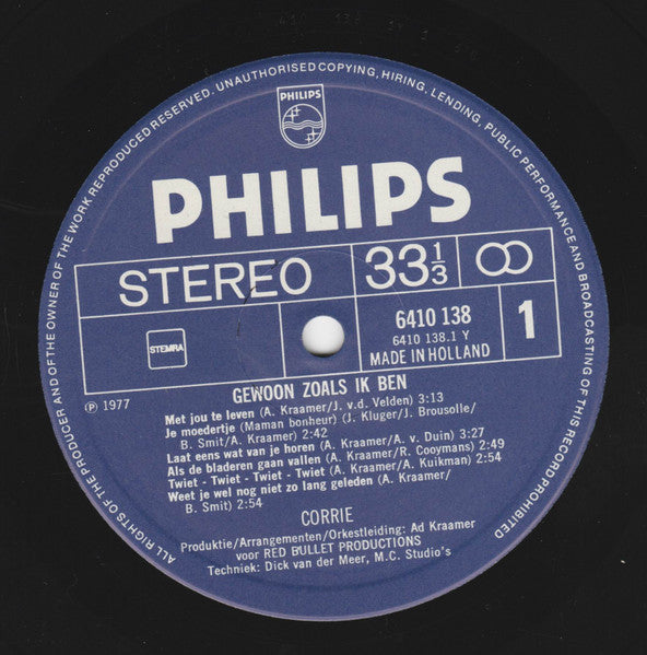 Corry – Just the Way I Am (LP) 46310