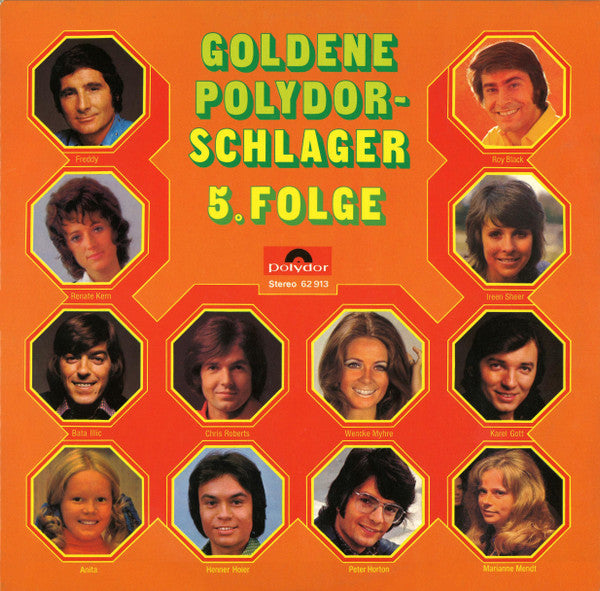 Various - Goldene Polydor-Schlager 5. Folge (LP) 50621 Vinyl LP Dubbel Vinyl Goed / Hoes Goed