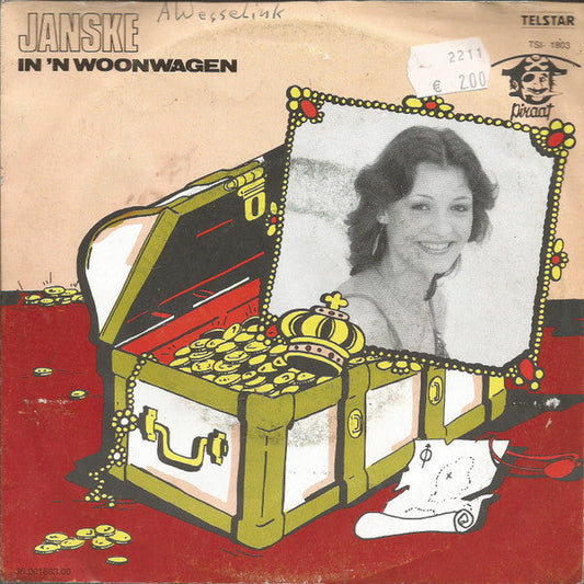 Janske - In 'n Woonwagen 38944 Vinyl Singles Vinyl Goed / Hoes Goed