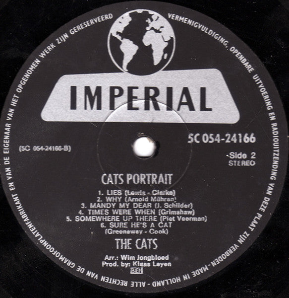 Cats - Portrait (LP) Vinyl LP Vinyl Zeer Goed / Hoesje Goed "VINYLSINGLES.NL"