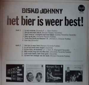 Disko Johnny - Het Bier Is Weer Best (LP) 46576 Vinyl LP Vinyl Goed / Hoes Goed