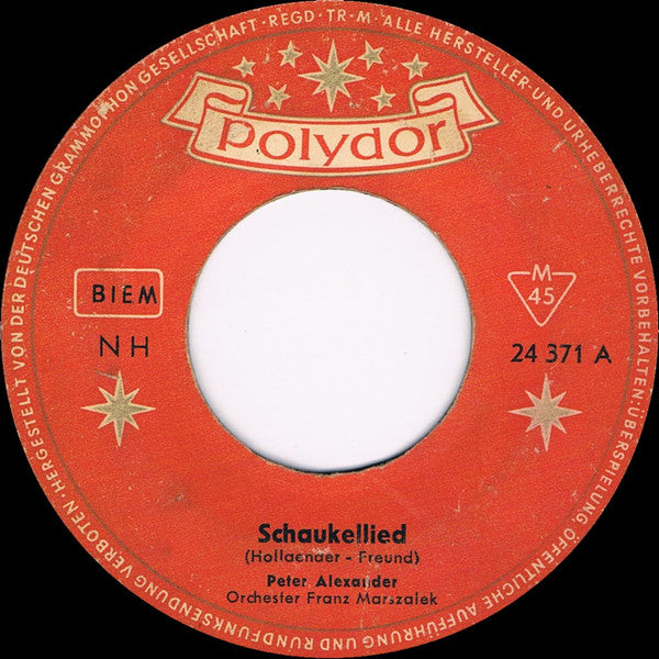 Peter Alexander – Schaukellied 17546