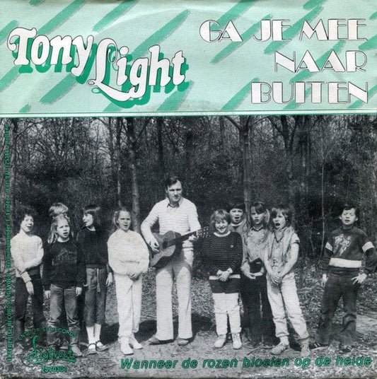 Tony Light - Ga Je Mee Naar Buiten 10015 Vinyl Singles Vinyl Goed / Hoes Generic